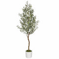 Arbre Artificiel avec Tronc Entrelacé et Feuillage Dense, 150 cm