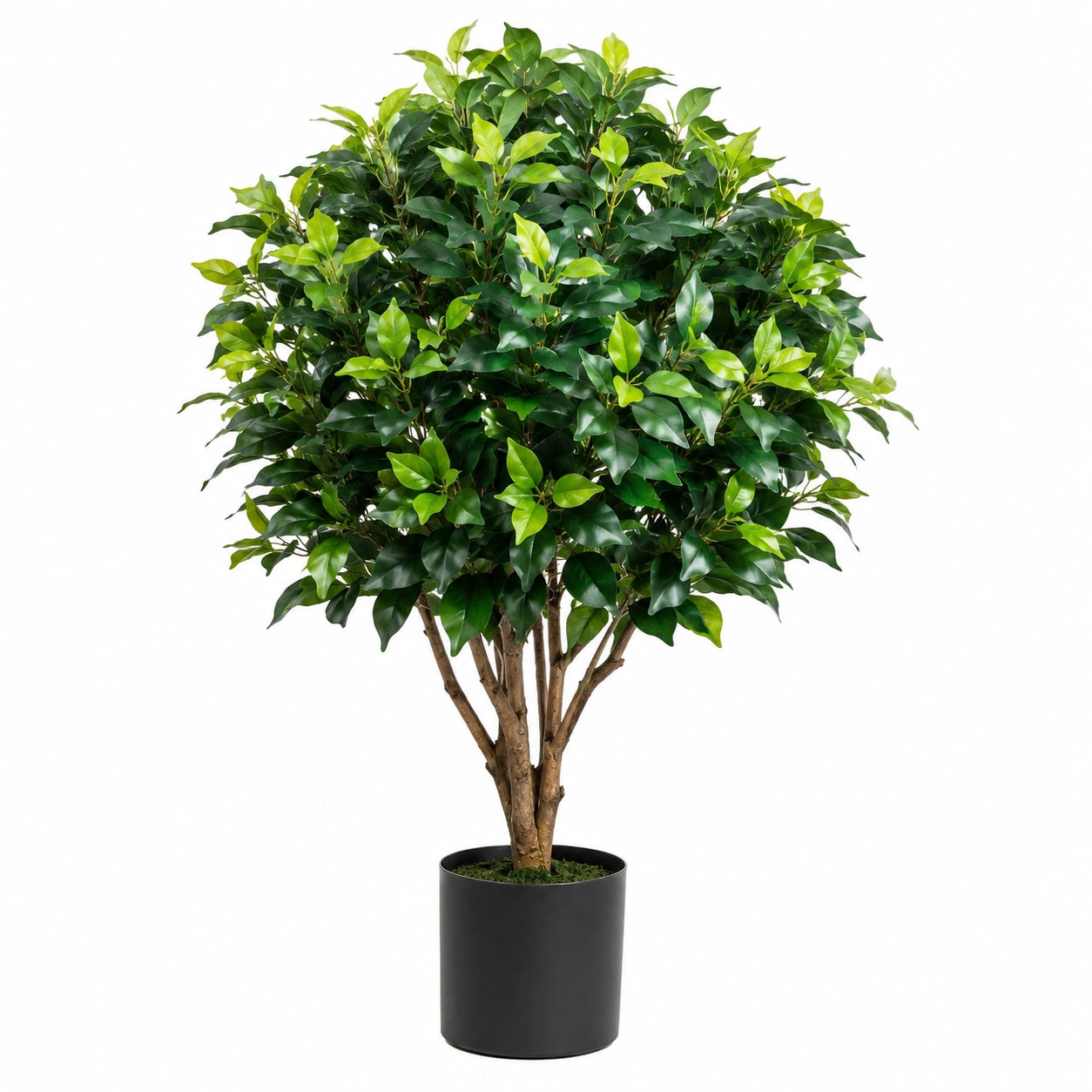 Arbre d'olivier artificiel réaliste 160 cm avec pot intérieur
