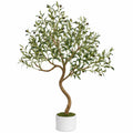 Ficus Artificiel avec Pot 150 cm Vert