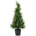 Arbre Olivier Artificiel 150 cm Vert avec Pot Décoratif