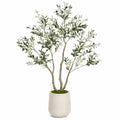 Arbre Artificiel en Spirale 150cm Vert avec Pot