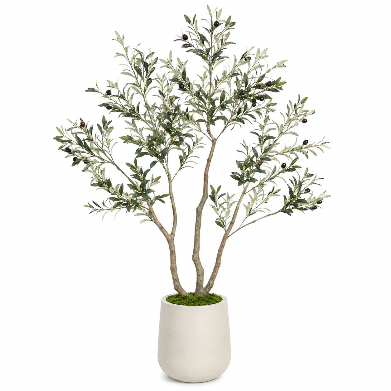 Arbre Artificiel en Spirale 150cm Vert avec Pot