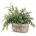 Plante Artificielle Verte en Pot de 30 cm - Décoration Intérieure