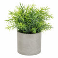 Plante artificielle verte avec pot en céramique 40 cm