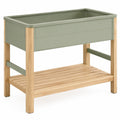 Jardinière surélevée extérieure bleu marine 100x30x80