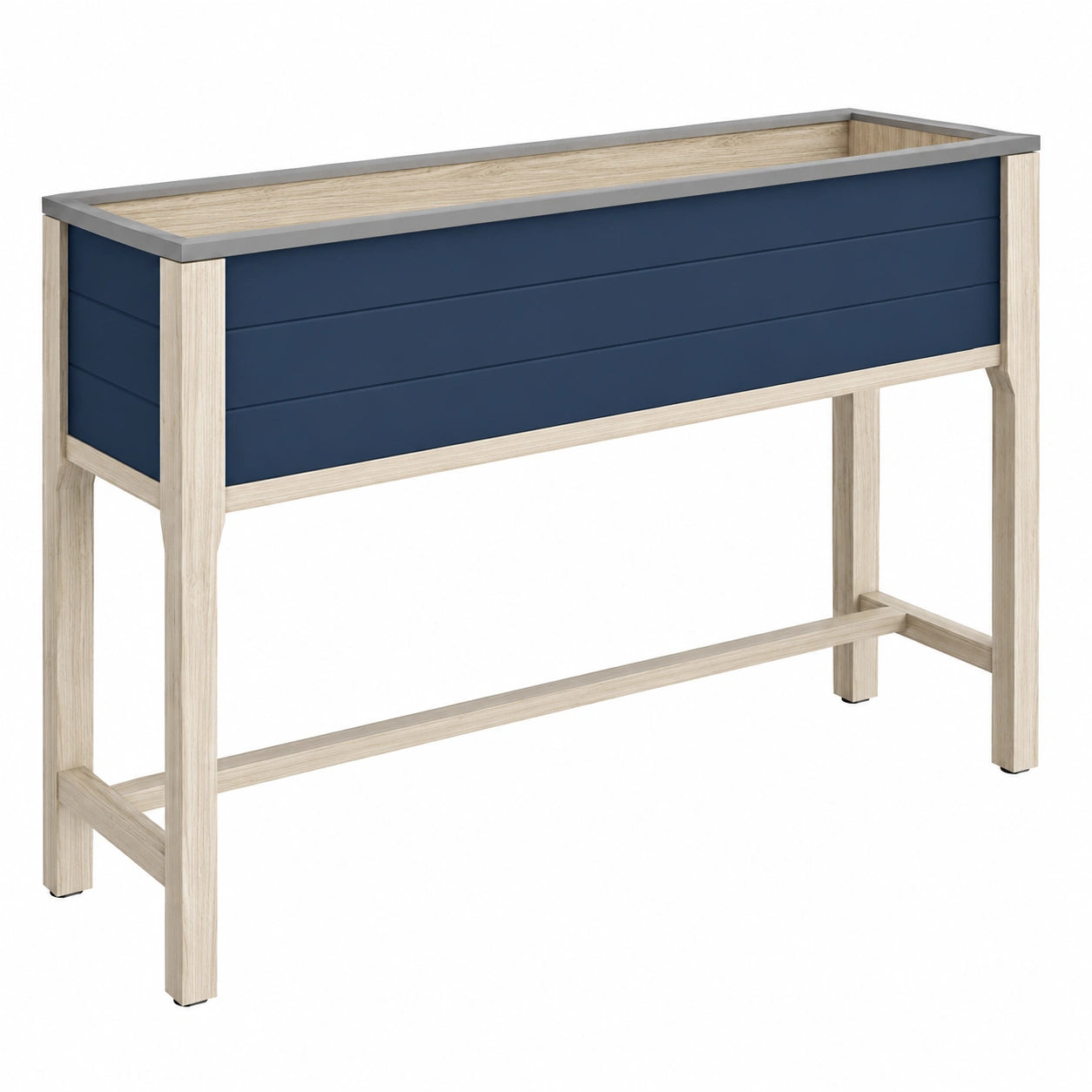 Jardinière Surélevée pour Extérieur Marron et Beige