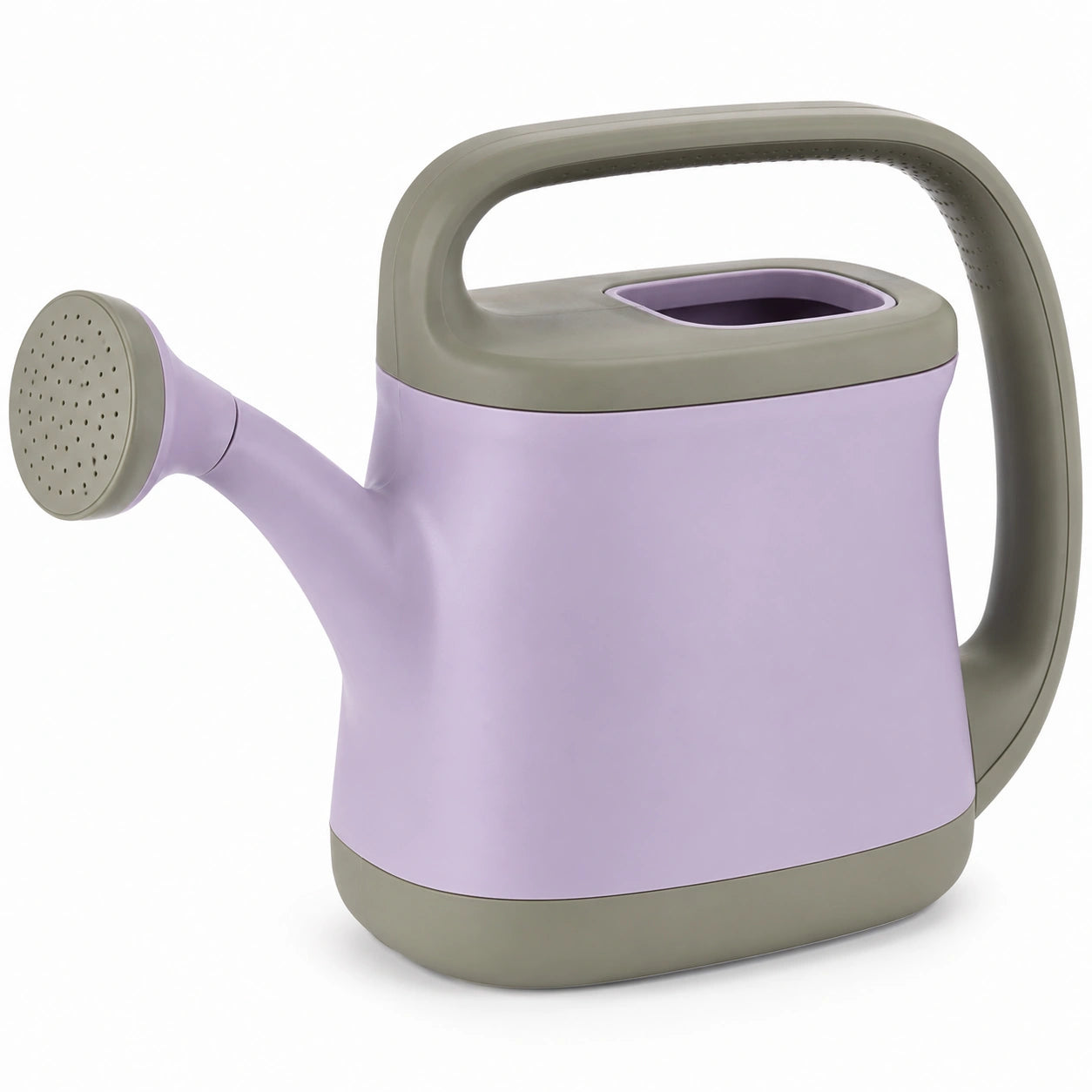 Arrosoir 5L Vert et Beige avec Poignée Ergonomique