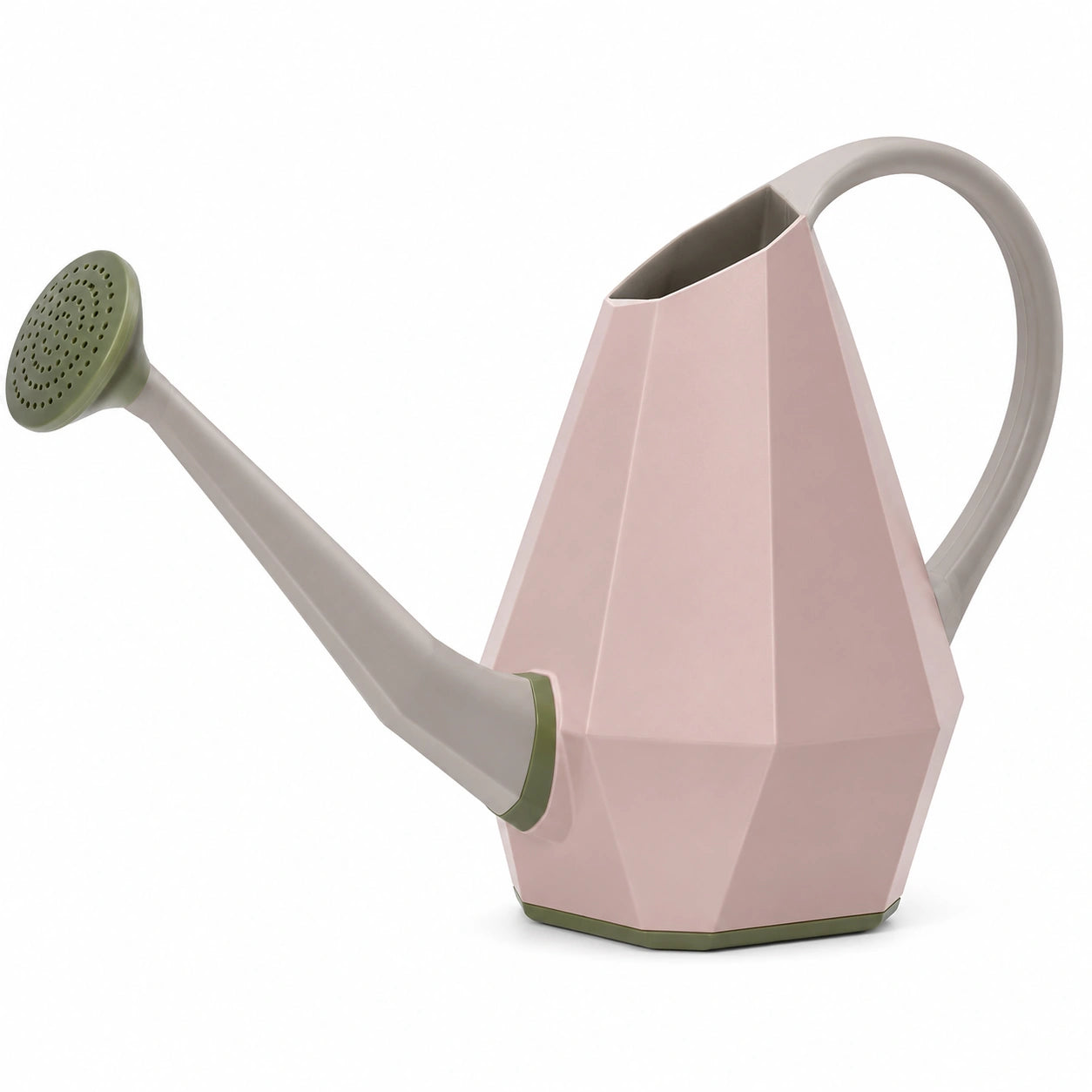 Arrosoir bleu et vert 5L avec poignées ergonomiques