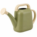 Arrosoir ergonomique vert et beige 5L